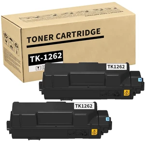 TK-1262 Black Toner Cartridge 2 Pack TK1262 Compatible with Kyocera TK-1262 1T0C150US0 Toner for Ecosys PA4000 MA4000 Series Printer Cartridge TK-1262 Black Toner Cartridge 2 Pack TK1262 Compatible with Kyocera TK-1262 1T0C150US0 Toner for Ecosys PA4000 MA4000 Series Printer Cartridge