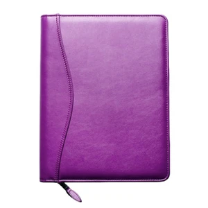 7 Ring Loose Leaf Executive Size Cover, Fits 8 1/2 x 11 Size Pages, Plum Faux Leather 7 Ring Loose Leaf Executive Size Cover, Fits 8 1/2 x 11 Size Pages, Plum Faux Leather