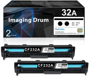 32A Imaging Drum Black Extra High-Yield 2-Pack 32A CF232A Imaging Drum Replacement for HP 32A Drum Unit CF232A Compatible with Laser Pro M203 Series, Pro MFP M227fdn, M227fdw Printer CF232A 32A Imaging Drum Black Extra High-Yield 2-Pack 32A CF232A Imaging Drum Replacement for HP 32A Drum Unit CF232A Compatible with Laser Pro M203 Series, Pro MFP M227fdn, M227fdw Printer CF232A