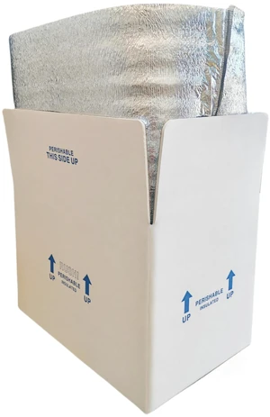 Insulated Shipping BoxSmall Perishable Food Mailers, 4 Pcs, 15×10×11'' Foil insulated mailer,Thermal shipping box,With aluminum foil plastic foam lining,recommended to use dry ice (not included) Insulated Shipping BoxSmall Perishable Food Mailers, 4 Pcs, 15×10×11'' Foil insulated mailer,Thermal shipping box,With aluminum foil plastic foam lining,recommended to use dry ice (not included)
