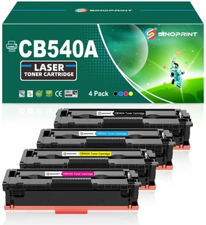 125A Toner Cartridges for HP Color CP1215,CM1312nfi,CM1312 MFP CP1518ni,CP1515n Printer (4 pack-Black,Cyan,Magenta,Yellow) 125A Toner Cartridges for HP Color CP1215,CM1312nfi,CM1312 MFP CP1518ni,CP1515n Printer (4 pack-Black,Cyan,Magenta,Yellow)