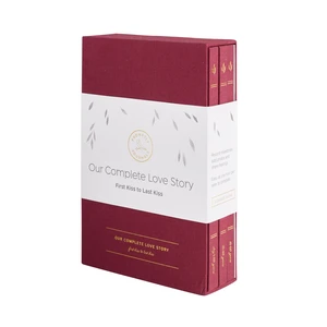 Our Complete Love Story (3-Volume Collection): First Kiss to Last Kiss (Red Merlot, Linen) Relationship Book Couples Journal Gifts for Couples Our Complete Love Story (3-Volume Collection): First Kiss to Last Kiss (Red Merlot, Linen) Relationship Book Couples Journal Gifts for Couples
