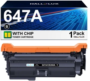 647A CE260A Toner Cartridge Replacement for HP 647A Black Toner Cartridge Works with HP Color LaserJet Enterprise CM4540 MFP, CP5024, CP4525 Series Printer (1 Black) 647A CE260A Toner Cartridge Replacement for HP 647A Black Toner Cartridge Works with HP Color LaserJet Enterprise CM4540 MFP, CP5024, CP4525 Series Printer (1 Black)