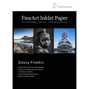 Hahnemuhle Fine Art Baryta 325, Ultra Smooth High Gloss, Bright White Inkje Hahnemuhle Fine Art Baryta 325, Ultra Smooth High Gloss, Bright White Inkje