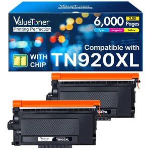 TN920XL Toner Cartridge Replacement for Brother TN920 TN920XL TN920XXL High Yield to use with MFC-L5915DW HL-L5210DN HL-L5210DW HL-L5210DWT HL-L5215DW HL-L6210DW HL-L6210DWT HL-L6310DW (2 Black) TN920XL Toner Cartridge Replacement for Brother TN920 TN920XL TN920XXL High Yield to use with MFC-L5915DW HL-L5210DN HL-L5210DW HL-L5210DWT HL-L5215DW HL-L6210DW HL-L6210DWT HL-L6310DW (2 Black)