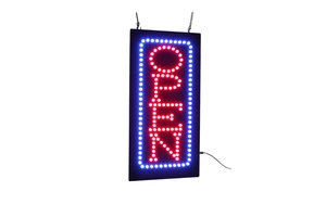 Open Sign Vertical, 10"x19", 24x48cm, LED, Neon, Florescent, Signage, Signboard, Display, Billboard, Screen, Grand Opening, Gift Open Sign Vertical, 10"x19", 24x48cm, LED, Neon, Florescent, Signage, Signboard, Display, Billboard, Screen, Grand Opening, Gift