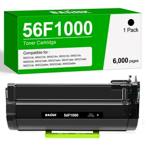 56F1000 56F1H00 Toner Cartridge High Yield 6,000 Pages Replacement for Lexmark 56F1000 for MS321 MX321 MS421 MX421 MS521 MX521 MS522 MX522 MS621 MX621 MS622 MX622 Printers 56F1000 56F1H00 Toner Cartridge High Yield 6,000 Pages Replacement for Lexmark 56F1000 for MS321 MX321 MS421 MX421 MS521 MX521 MS522 MX522 MS621 MX621 MS622 MX622 Printers