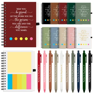 40 Sets Employee Appreciation Gifts Bulk Inspirational Spiral Notebook Journal with Sticky Notes Bamboo Pen Back to School Gifts for Students Teacher Nurse Coworker Office Team Housekeeping Staff 40 Sets Employee Appreciation Gifts Bulk Inspirational Spiral Notebook Journal with Sticky Notes Bamboo Pen Back to School Gifts for Students Teacher Nurse Coworker Office Team Housekeeping Staff