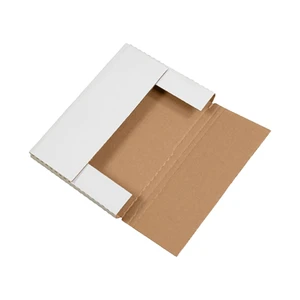 Shipping Boxes Flat 12.125"L x 9.125"W x 1"H 50-Pack - Corrugated Cardboard for Moving, Mailing, Packing, Packaging and Storage Shipping Boxes Flat 12.125"L x 9.125"W x 1"H 50-Pack - Corrugated Cardboard for Moving, Mailing, Packing, Packaging and Storage