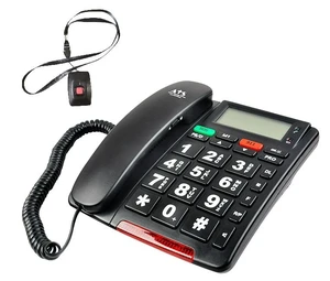No Monthly Fees Life Guardian Medical Alarm Emergency Alert Phone System Uses Landline to make calls - It will check on each day to make sure you are OK, if you want No Monthly Fees Life Guardian Medical Alarm Emergency Alert Phone System Uses Landline to make calls - It will check on each day to make sure you are OK, if you want