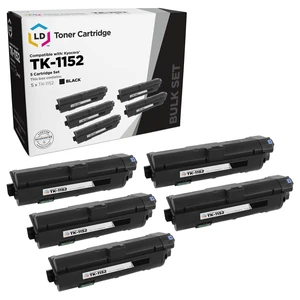 Products Compatible Toner Replacement for Kyocera TK-1152 (Black, 5-Pk) Products Compatible Toner Replacement for Kyocera TK-1152 (Black, 5-Pk)