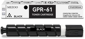 GPR61 GPR-61 Black Toner Cartridge High Yield Compatible for Canon GPR-61 GPR61 Toner Cartridge 3763C003AA for Canon ImageRUNNER Advance DX C5840i C5850i C5860i C5870i Printer(1-Pack,Black) GPR61 GPR-61 Black Toner Cartridge High Yield Compatible for Canon GPR-61 GPR61 Toner Cartridge 3763C003AA for Canon ImageRUNNER Advance DX C5840i C5850i C5860i C5870i Printer(1-Pack,Black)