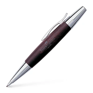 Design E-Motion Pearwood Polished Chrome Dark Brown Mechanical Pencil 138381 Design E-Motion Pearwood Polished Chrome Dark Brown Mechanical Pencil 138381