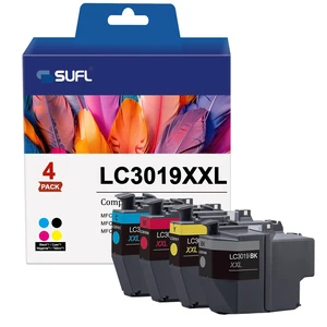 LC3019 Ink Cartridges LC3019XXL Ink Cartridges Replacement for LC3019 XXL LC 3019-XXL LC3019 Work with MFC-J5330DW MFC-J6530DW MFC-J6730DW MFC-J6930DW Printers (Black, Cyan, Magenta, Yellow, 4 Pack) LC3019 Ink Cartridges LC3019XXL Ink Cartridges Replacement for LC3019 XXL LC 3019-XXL LC3019 Work with MFC-J5330DW MFC-J6530DW MFC-J6730DW MFC-J6930DW Printers (Black, Cyan, Magenta, Yellow, 4 Pack)