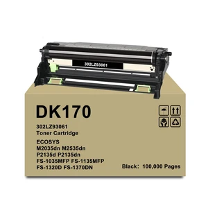 DK-170 Drum Unit Replacement for Kyocera DK170 302LZ93061 Drum Kit for ECOSYS M2035dn M2535dn P2135d P2135dn FS-1035MFP FS-1135MFP FS-1320D FS-1370DN Printer (1-Pack) DK-170 Drum Unit Replacement for Kyocera DK170 302LZ93061 Drum Kit for ECOSYS M2035dn M2535dn P2135d P2135dn FS-1035MFP FS-1135MFP FS-1320D FS-1370DN Printer (1-Pack)