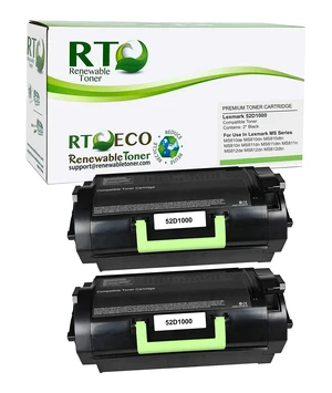 RT 521 Toner Remanufactured Replacement for Lexmark 52D1000 MS810N MS810DN MS810DE MS810DTN MS811N MS811DTN MS812de MS812DN MS812DTN Printer Cartridge (Black, 2-Pack) RT 521 Toner Remanufactured Replacement for Lexmark 52D1000 MS810N MS810DN MS810DE MS810DTN MS811N MS811DTN MS812de MS812DN MS812DTN Printer Cartridge (Black, 2-Pack)