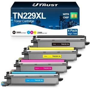 UTRUST Compatible TN229XL Toner Cartridges Replaced for Brother Toner TN229 Compatible with MFC-L3720CDW MFC-L3780CDW HL-L3220CDW HL-L3280CDW HL-L3300CDW Printer TN229XL TN229 High Yield with CHIP 4PK UTRUST Compatible TN229XL Toner Cartridges Replaced for Brother Toner TN229 Compatible with MFC-L3720CDW MFC-L3780CDW HL-L3220CDW HL-L3280CDW HL-L3300CDW Printer TN229XL TN229 High Yield with CHIP 4PK