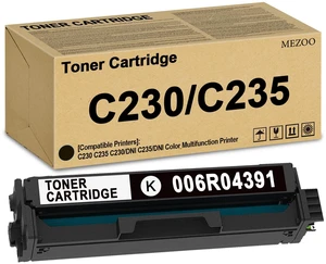 Extra High Yield C230 C235 Black Toner Cartridge with New Chip 006R04391 Toner Cartridge Replacement for Xerox C230 C235 C230/DNI C235/DNI Printer (1-Pack) Extra High Yield C230 C235 Black Toner Cartridge with New Chip 006R04391 Toner Cartridge Replacement for Xerox C230 C235 C230/DNI C235/DNI Printer (1-Pack)