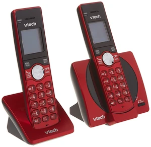 CS6919-26 DECT 6.0 Cordless Phone with 2 Full Duplex Handsets - Red CS6919-26 DECT 6.0 Cordless Phone with 2 Full Duplex Handsets - Red