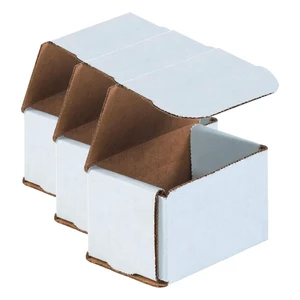 Aviditi White Corrugated Cardboard Mailing Boxes, 3 x 2 x 2 Inches, Pack of 150, Crush-Proof, for Shipping, Mailing and Storing Aviditi White Corrugated Cardboard Mailing Boxes, 3 x 2 x 2 Inches, Pack of 150, Crush-Proof, for Shipping, Mailing and Storing