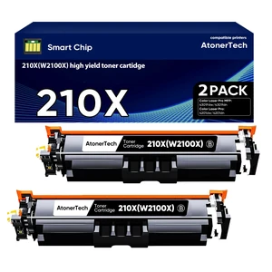 210X Black High Yield Toner Cartridges (2 Pack) Compatible Replacement for HP 210X 210A 210 Toner Cartridge with Color LaserJet Pro MFP 4301fdw 4201dn 4301fdn 4201dw 4301 Printer Ink W2100X W2101X 210X Black High Yield Toner Cartridges (2 Pack) Compatible Replacement for HP 210X 210A 210 Toner Cartridge with Color LaserJet Pro MFP 4301fdw 4201dn 4301fdn 4201dw 4301 Printer Ink W2100X W2101X