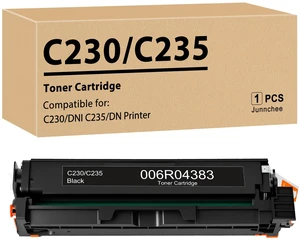 C230/C235 Black Toner Cartridge High-Yield 006R04383 006R04391 Ink, 1-Pack Replacement for Xerox C230 C235 C225 Printer, High Capacity, Rich Black, Long-Lasting, Easy to Install, Cost-Effective C230/C235 Black Toner Cartridge High-Yield 006R04383 006R04391 Ink, 1-Pack Replacement for Xerox C230 C235 C225 Printer, High Capacity, Rich Black, Long-Lasting, Easy to Install, Cost-Effective