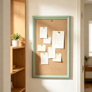Decorative Linen Bulletin Board, Green Frame Linen Pin Board 23" X 36" Farmhouse Style, Burlap Fabric Surface, Picture Photo Memo Display, Living Room, Office, Bedroom, Study Wall Decor Decorative Linen Bulletin Board, Green Frame Linen Pin Board 23" X 36" Farmhouse Style, Burlap Fabric Surface, Picture Photo Memo Display, Living Room, Office, Bedroom, Study Wall Decor