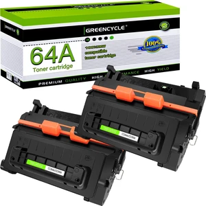 64A Compatible Black Toner Cartridge Replacement for HP 64A CC364A for LaserJet P4014dn P4014n, P4015dn P4015n P4015tn, P4015x, P4515n, P4515tn, P4515 Printer Ink Cartridge (2PK) 64A Compatible Black Toner Cartridge Replacement for HP 64A CC364A for LaserJet P4014dn P4014n, P4015dn P4015n P4015tn, P4015x, P4515n, P4515tn, P4515 Printer Ink Cartridge (2PK)