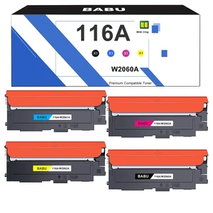 Compatible Toner Cartridge Replacement for HP 116A W2060A Set Work for HP Color Laser MFP 179fnw MFP 178nw 150a 150nw (Black Cyan Yellow Magenta, 4-Pack) Compatible Toner Cartridge Replacement for HP 116A W2060A Set Work for HP Color Laser MFP 179fnw MFP 178nw 150a 150nw (Black Cyan Yellow Magenta, 4-Pack)
