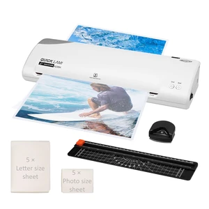 13-Inch Thermal Laminator Machine, 35 Mil, 40s Warm-Up, 20"/Min, Jam Release, Auto Shutoff, All-in-One Kit with 10 Pouches, Trimmer & Rounder, Cleaning Paper, Ideal for Home, Office, School 13-Inch Thermal Laminator Machine, 35 Mil, 40s Warm-Up, 20"/Min, Jam Release, Auto Shutoff, All-in-One Kit with 10 Pouches, Trimmer & Rounder, Cleaning Paper, Ideal for Home, Office, School