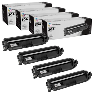 Products Compatible Toner Replacement for HP 30 (Black, 4-Pk) Products Compatible Toner Replacement for HP 30 (Black, 4-Pk)