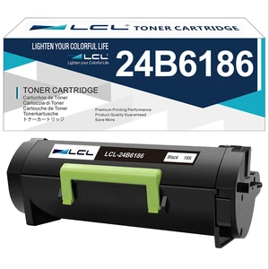 Compatible Toner Cartridge Replacement for Lexmark 24B6186 16000 Pages M3150 XM3150 XM3150H (1-Pack Black) Compatible Toner Cartridge Replacement for Lexmark 24B6186 16000 Pages M3150 XM3150 XM3150H (1-Pack Black)