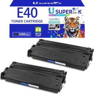 U 2PK E40 Replacement for E40 E30 E31 E16 E20 1491A002AA Toner Compatible for Canon E40 Black Toner Cartridge for PC140 PC170 PC320 PC430 PC920 PC940 PC941 PC980 Copier (4,000 Pages) U 2PK E40 Replacement for E40 E30 E31 E16 E20 1491A002AA Toner Compatible for Canon E40 Black Toner Cartridge for PC140 PC170 PC320 PC430 PC920 PC940 PC941 PC980 Copier (4,000 Pages)