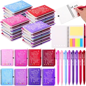 48 Sets Mother's Day Christian Gifts Bulk Bible Verse Spiral Notebooks with Sticky Note Religious Ballpoint Pens Prayer Journal Church Gifts for Mamas Mom Women Mother's Day 48 Sets Mother's Day Christian Gifts Bulk Bible Verse Spiral Notebooks with Sticky Note Religious Ballpoint Pens Prayer Journal Church Gifts for Mamas Mom Women Mother's Day