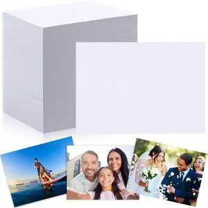 1000 Sheets Photo Paper 5x7 in Glossy Double Sided 54lbs 9.5mil 200gsm Photo Paper Glossy Card Stock for Ink Jet Printing Printer Making Pictures Calendar Greeting Card Printing 1000 Sheets Photo Paper 5x7 in Glossy Double Sided 54lbs 9.5mil 200gsm Photo Paper Glossy Card Stock for Ink Jet Printing Printer Making Pictures Calendar Greeting Card Printing