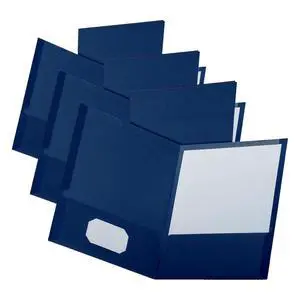 Oxford Linen Finish Two-Pocket Folders, Navy, Letter Size, 25 per Box (53443) (Pack of 3) Oxford Linen Finish Two-Pocket Folders, Navy, Letter Size, 25 per Box (53443) (Pack of 3)