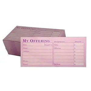 Church Offering/Tithe Donation Envelopes, Simple Design, Easy-Open Tab, Blank Designation Lines, Fits Bills & Checks, Visitor Card/Information Form, Malachi 3:10 KJV Verse - Purple - Box of 500 Church Offering/Tithe Donation Envelopes, Simple Design, Easy-Open Tab, Blank Designation Lines, Fits Bills & Checks, Visitor Card/Information Form, Malachi 3:10 KJV Verse - Purple - Box of 500