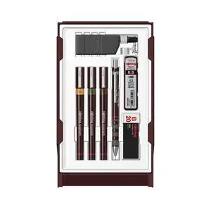 Isograph Technical Drawing Pen College Set, (0.20, 0.30, 0.50 mm), Includes Pens, Pencil, Eraser, and More - Designed for Precision Isograph Technical Drawing Pen College Set, (0.20, 0.30, 0.50 mm), Includes Pens, Pencil, Eraser, and More - Designed for Precision
