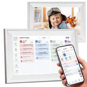 10.1" Smart Chore Chart & Visual Schedule for Kids - Digital Daily Routine Board, Neurodivergent Friendly Gamified Planner Display, App Syncs w/Google Calendar, No Subscription White (Plain Edition) 10.1" Smart Chore Chart & Visual Schedule for Kids - Digital Daily Routine Board, Neurodivergent Friendly Gamified Planner Display, App Syncs w/Google Calendar, No Subscription White (Plain Edition)