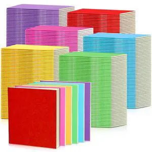 300 Pack Mini Notebooks Bulk Small Notepad Unlined Journals Pocket Blank Sketchbooks Kids Students Gifts Back to School Supplies 4 x 4 Inch 24 Sheets(Colorful) 300 Pack Mini Notebooks Bulk Small Notepad Unlined Journals Pocket Blank Sketchbooks Kids Students Gifts Back to School Supplies 4 x 4 Inch 24 Sheets(Colorful)