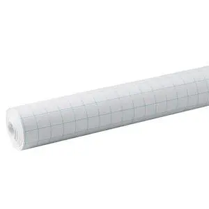 34-inch x 200', 1-inch Quadrille Ruled, Grid Paper Roll, White (PAC0077810) 34-inch x 200', 1-inch Quadrille Ruled, Grid Paper Roll, White (PAC0077810)