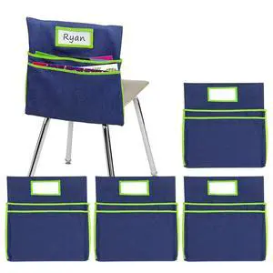 16PCS Chairback Buddy Pockets Chart with 2 Heavy Duty Storage Pocket,School Supplies Chair Back,Standard Denim Storage Organizer for Classroom Chair (Green) 16PCS Chairback Buddy Pockets Chart with 2 Heavy Duty Storage Pocket,School Supplies Chair Back,Standard Denim Storage Organizer for Classroom Chair (Green)