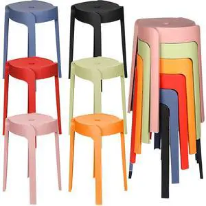 6 Pack Plastic Stackable Stools 18 Inch Portable Nesting Stack Stools Round Colorful Backless Bar Seating for Home Party Office 6 Pack Plastic Stackable Stools 18 Inch Portable Nesting Stack Stools Round Colorful Backless Bar Seating for Home Party Office