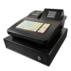 Electronic Cash Register for Small Business, POS System with Receipt Printer for Retail and Restaurant, Simple Cashier Register with Manual Override, Cajas Registradoras para Negocios Electronic Cash Register for Small Business, POS System with Receipt Printer for Retail and Restaurant, Simple Cashier Register with Manual Override, Cajas Registradoras para Negocios