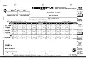 J. J. Keller Driver Daily Log 10-pk. with 7- and 8-Day Recap - Shrinkwrapped Loose-Leaf Format, 2-Ply Carbonless, 8.5" x 6.5", 31 Sets of Forms Per Unit J. J. Keller Driver Daily Log 10-pk. with 7- and 8-Day Recap - Shrinkwrapped Loose-Leaf Format, 2-Ply Carbonless, 8.5" x 6.5", 31 Sets of Forms Per Unit