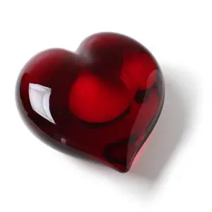 Murano Style Art Glass Red Heart Paperweight Hand Blown - Keepsake/Offices | Hand Blown Glass Heart Ornament, Desk Display - A Keepsake for Décor and Gift for Christmas, Mother's Day, Valentine's Day Murano Style Art Glass Red Heart Paperweight Hand Blown - Keepsake/Offices | Hand Blown Glass Heart Ornament, Desk Display - A Keepsake for Décor and Gift for Christmas, Mother's Day, Valentine's Day