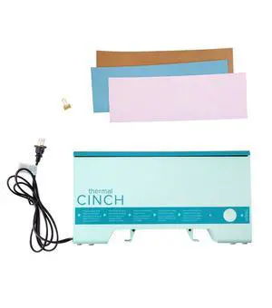 Thermal Cinch Binding Machine Mint 12 Inch, Includes Thermal Book Binding Machine, Book Spines, and Clips, Create DIY Journals, Notebooks, Scrapbooks, Photo Books, and Documents Thermal Cinch Binding Machine Mint 12 Inch, Includes Thermal Book Binding Machine, Book Spines, and Clips, Create DIY Journals, Notebooks, Scrapbooks, Photo Books, and Documents