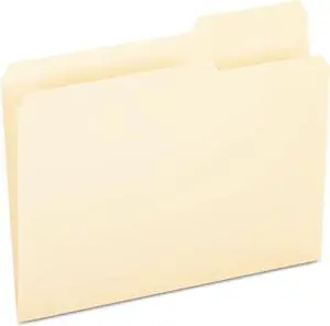 File Folders, Letter Size, Manila, 1/3 Cut, 100/BX (752 1/3-3) (Pack of 5) File Folders, Letter Size, Manila, 1/3 Cut, 100/BX (752 1/3-3) (Pack of 5)