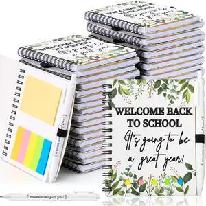 100 Sets Back to School Gifts Bulk for Students Teachers 2026 Welcome Back to School Teachers Gifts Spiral Notebooks with Ballpoint Pens Set for Classroom Office Supplies (Plastic) 100 Sets Back to School Gifts Bulk for Students Teachers 2026 Welcome Back to School Teachers Gifts Spiral Notebooks with Ballpoint Pens Set for Classroom Office Supplies (Plastic)