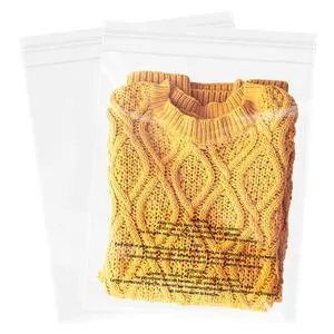 11" x 14" (1000 Count) Self Seal Clear Poly Bags with Suffocation Warning for Packaging, Shipping, Clothing, Shirts & FBA - Resealable Adhesive 11" x 14" (1000 Count) Self Seal Clear Poly Bags with Suffocation Warning for Packaging, Shipping, Clothing, Shirts & FBA - Resealable Adhesive